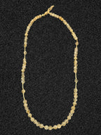 Natural Citrine Quartz 2-Way Magnetic Necklace | Convertible Necklace & Bracelet Jewelry