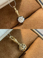 [PENDANT ONLY] 2CT Round Shape |8 Prong Setting | Lab Grown Diamond