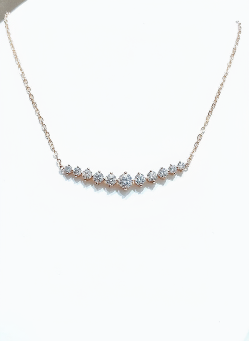 Lab Grown Diamond | 1.5 ct total Diamonds 18K gold