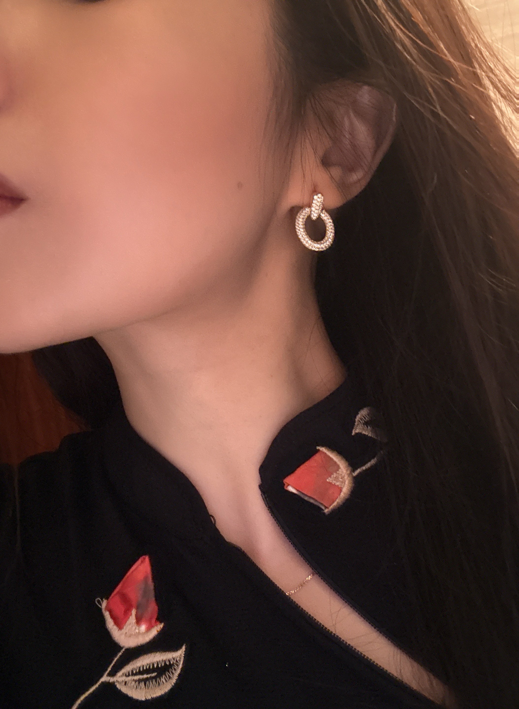 𝙈 𝙀 𝙇 𝙄 𝙎 𝙎 𝘼 - 18k Gold Vermeil Moissanite Earrings