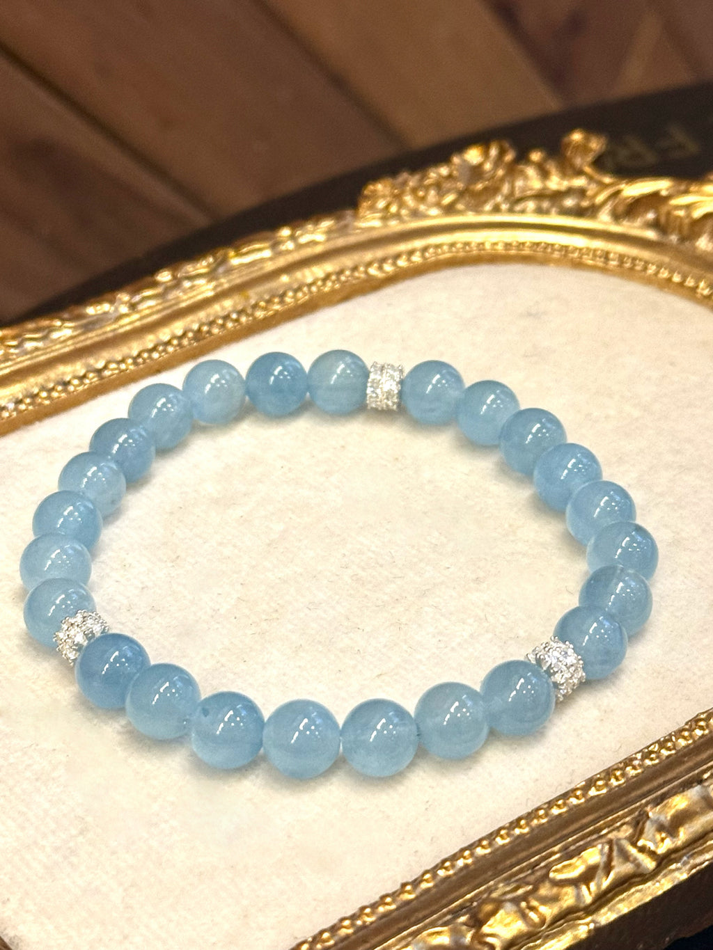 Design · Aquamarine · 海藍寶設計手鍊