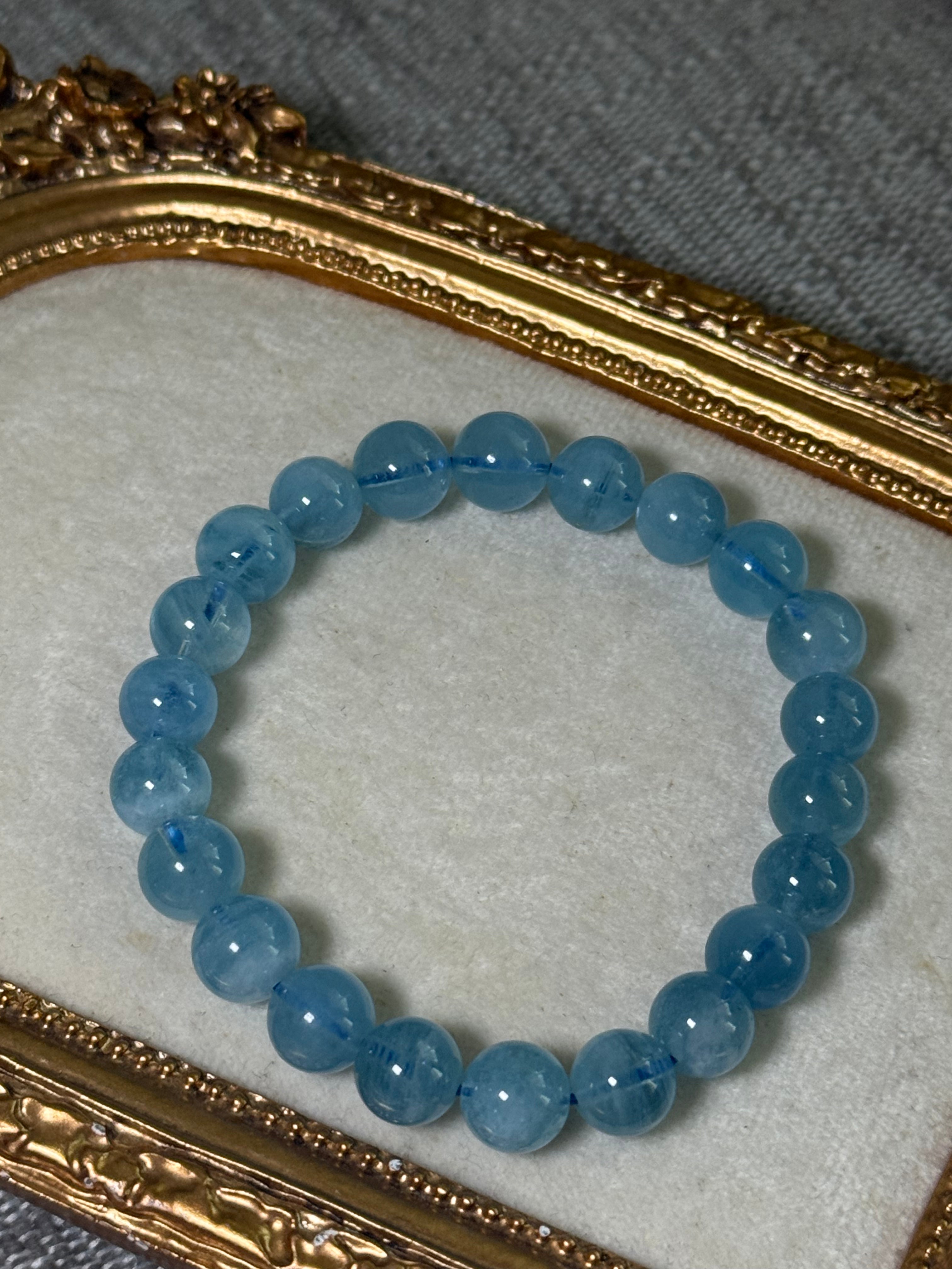 Aquamarine · 海藍寶 9 mm