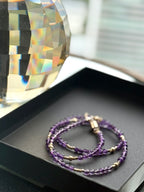 Amethyst Two-Way Necklace | Calm, Positivity & Peace Crystal Jewelry