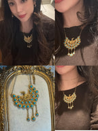 Turquoise Phoenix Necklace